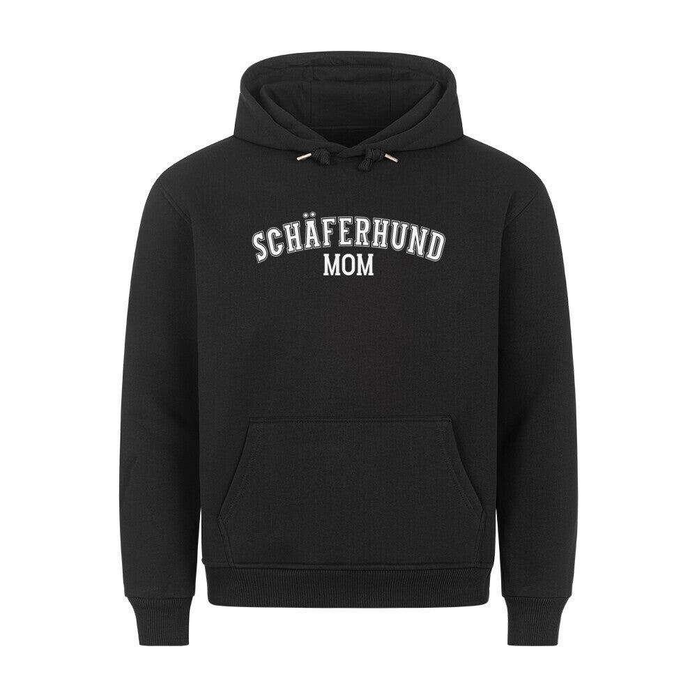 Premium Hoodie "Schäferhund - MOM" Schwarz – hunde-shirt.de