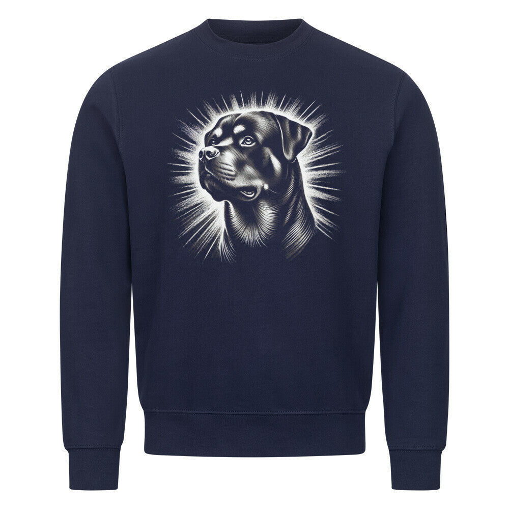 Premium Sweatshirt "Rottweiler - Shine" Navy Blue – hunde-shirt.de
