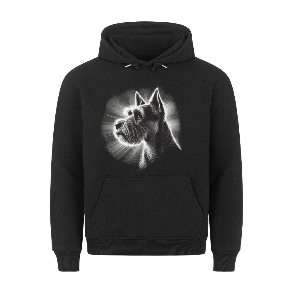 Premium Hoodie "Australian Terrier - Shine" Schwarz – hunde-shirt.de