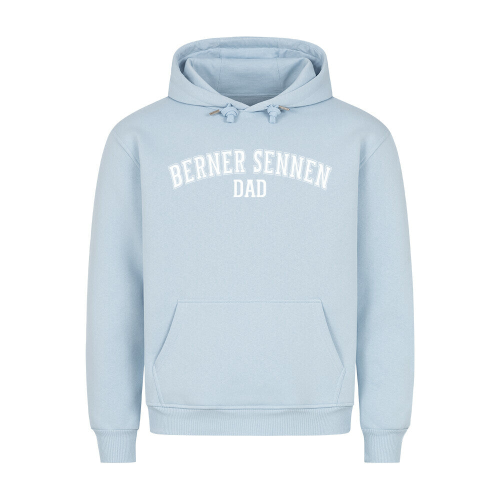 Premium Hoodie "Berner Sennenhund - DAD" Babyblau – hunde-shirt.de