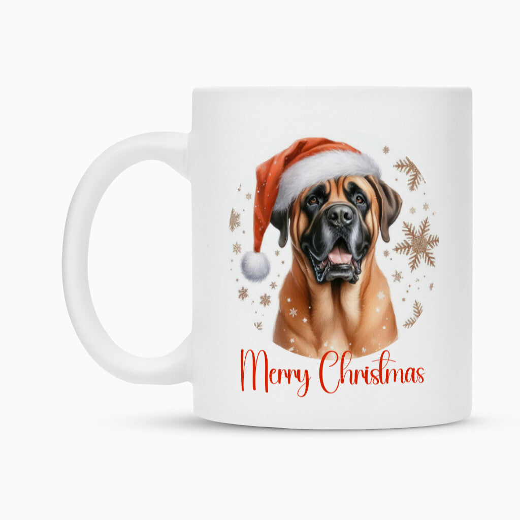 Tasse "Boerboel - Merry Christmas" – hunde-shirt.de