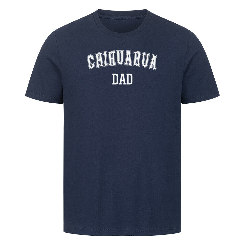 Premium T-Shirt "Chihuahua - DAD" French Navy – hunde-shirt.de