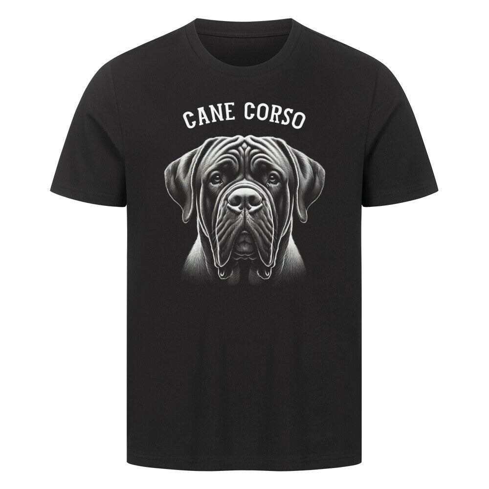 Premium T-Shirt "Cane Corso - Pure" Schwarz – hunde-shirt.de