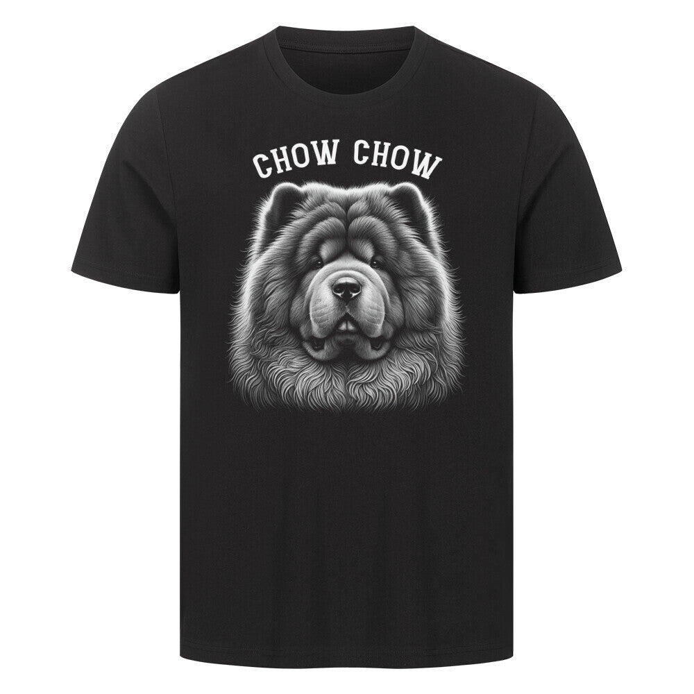 Premium T-Shirt "Chow Chow - Pure" Schwarz – hunde-shirt.de