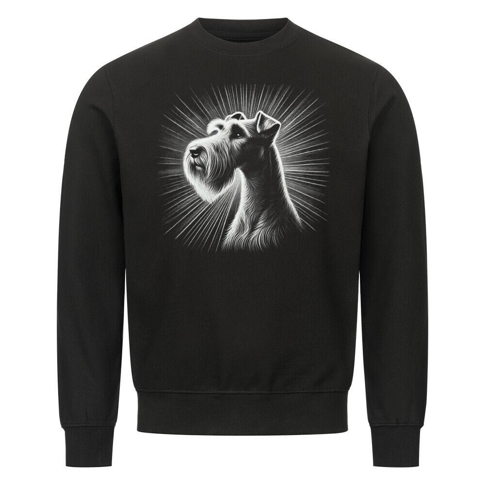 Premium Sweatshirt "Irish Terrier - Shine" Schwarz – hunde-shirt.de