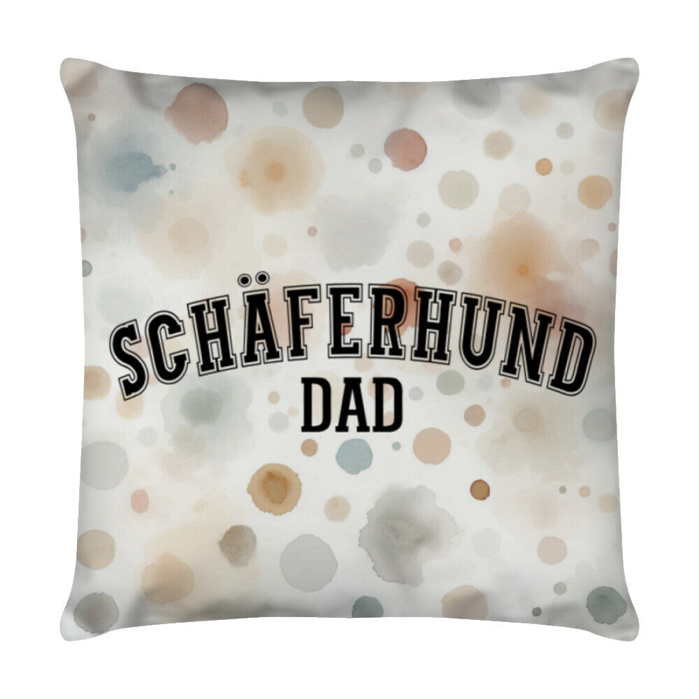 Kissen "Schäferhund - DAD" Weiß – hunde-shirt.de