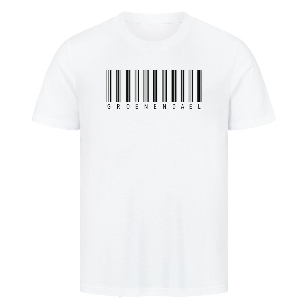 Premium T-Shirt "Groenendael - Scan" Weiß – hunde-shirt.de