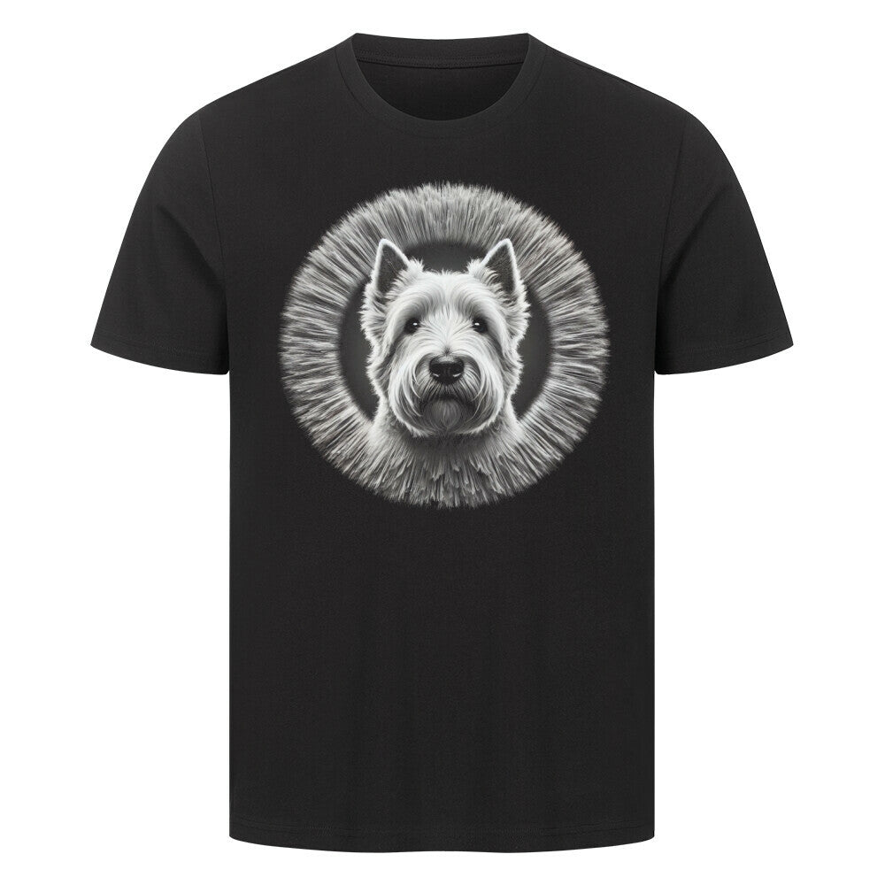 Premium T-Shirt "Scottish Terrier - Bright II" Schwarz – hunde-shirt.de