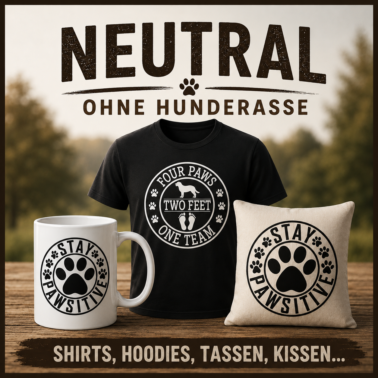 Designs ohne Rasse