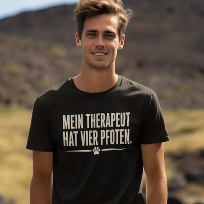 MEIN THERAPEUT HAT VIER PFOTEN. – hunde-shirt.de