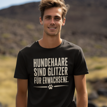 HUNDEHAARE SIND GLITZER... – hunde-shirt.de