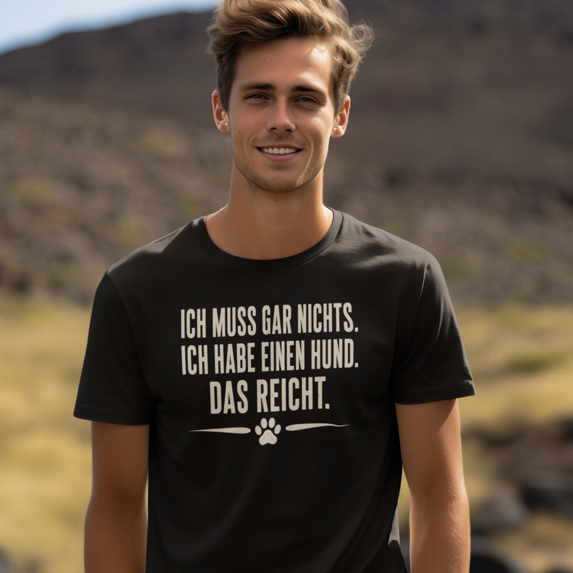 ICH MUSS GAR NICHTS... – hunde-shirt.de