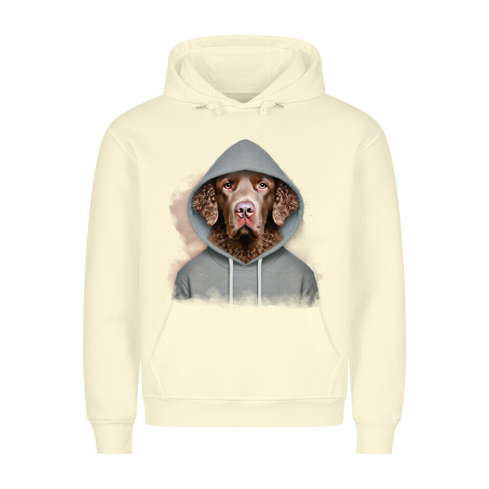 Premium Hoodie "Chesapeake Bay Retriever Hooded" Beige – hunde-shirt.de