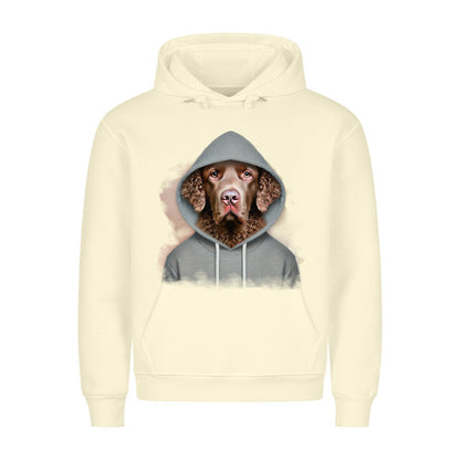 Premium Hoodie "Chesapeake Bay Retriever Hooded" Beige – hunde-shirt.de