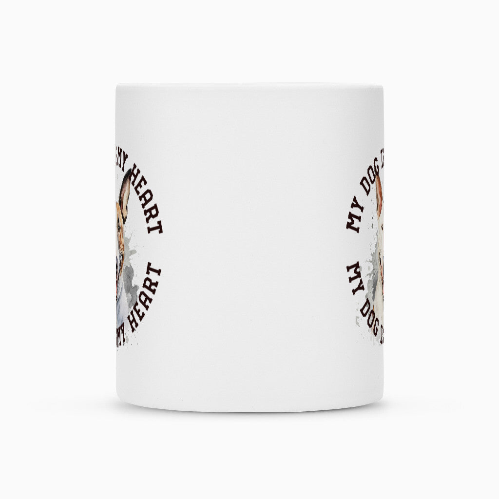 Tasse "Bullterrier HEART 2" – hunde-shirt.de