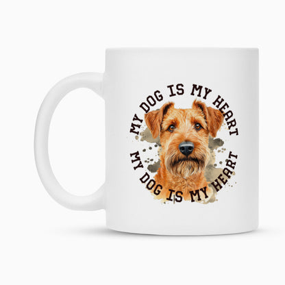 Tasse "Irish Terrier HEART" – hunde-shirt.de