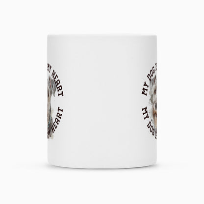Tasse "Schnauzer hellgrau HEART" – hunde-shirt.de
