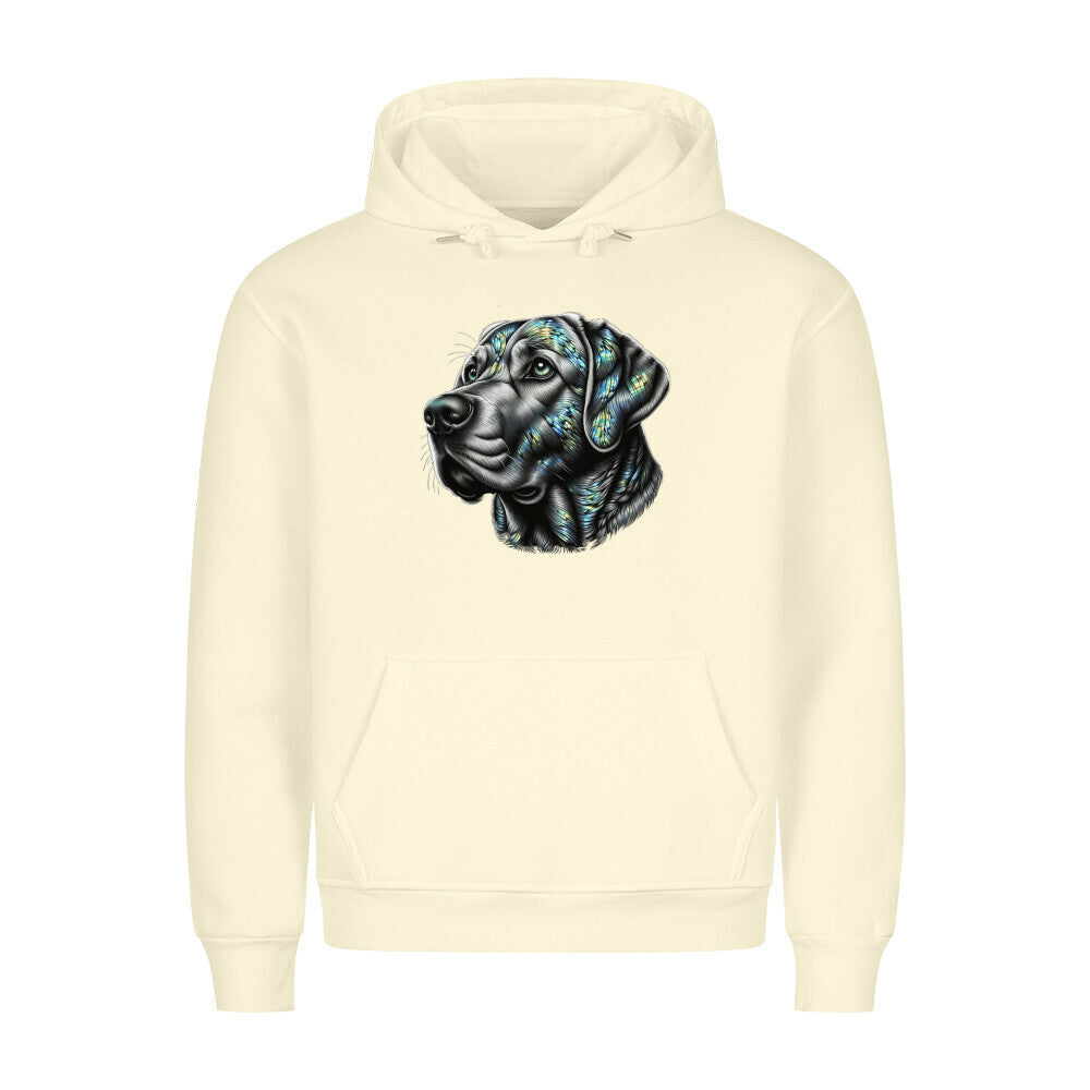 Premium Hoodie "Labrador ART" Beige – hunde-shirt.de