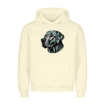 Premium Hoodie "Labrador ART" Beige – hunde-shirt.de