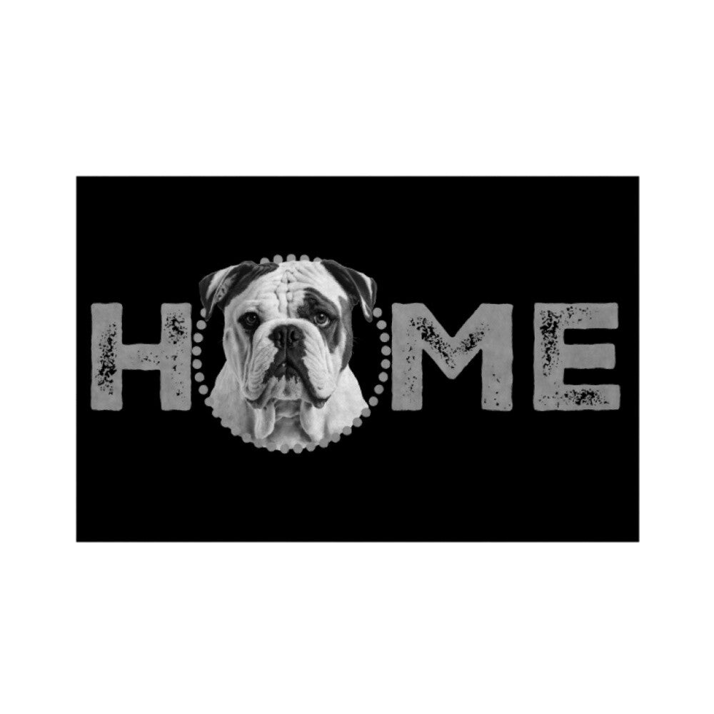 Fußmatte "OEB - HOME-Edition 2" Weiß – hunde-shirt.de