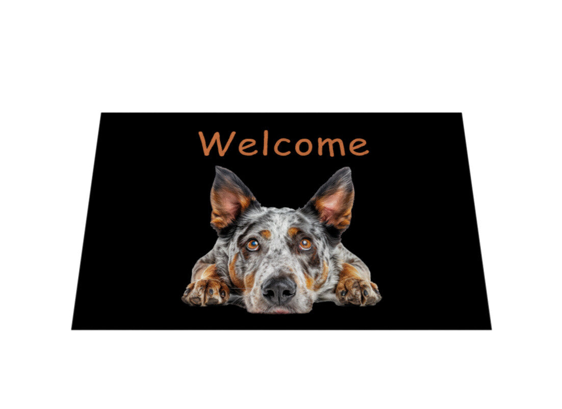 Fußmatte "Australian Cattle Dog - Welcome" – hunde-shirt.de