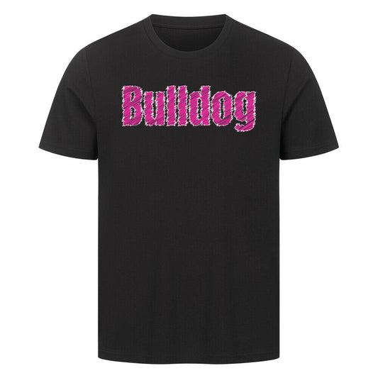 Premium T-Shirt "Bulldog" Schwarz – hunde-shirt.de