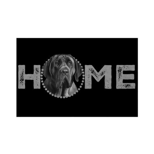 Fußmatte "Fila Brasileiro - HOME-Edition" Weiß – hunde-shirt.de