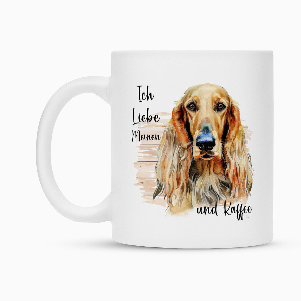 Tasse "Afghanischer Windhund - Ich liebe..." – hunde-shirt.de