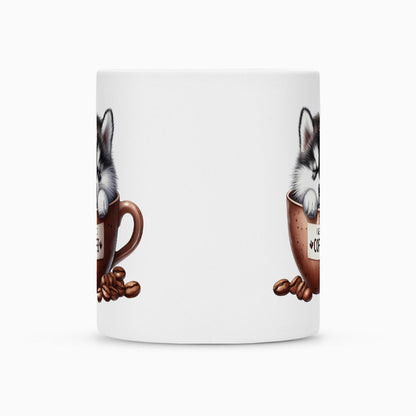 Tasse "Husky - I need Coffee" – hunde-shirt.de