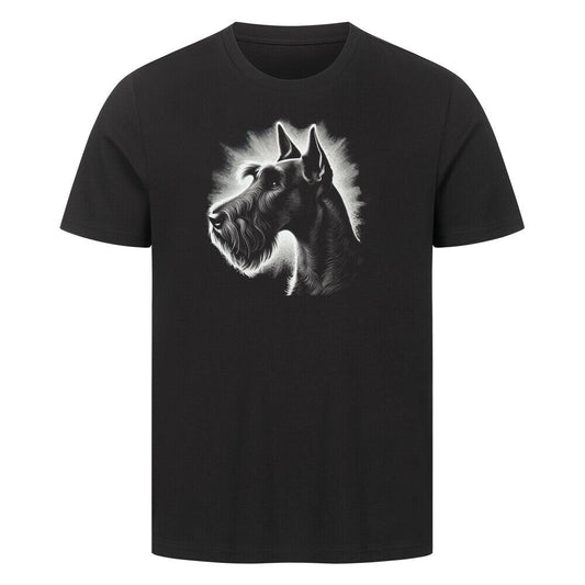 Premium T-Shirt "Irish Terrier - Shine" Schwarz – hunde-shirt.de