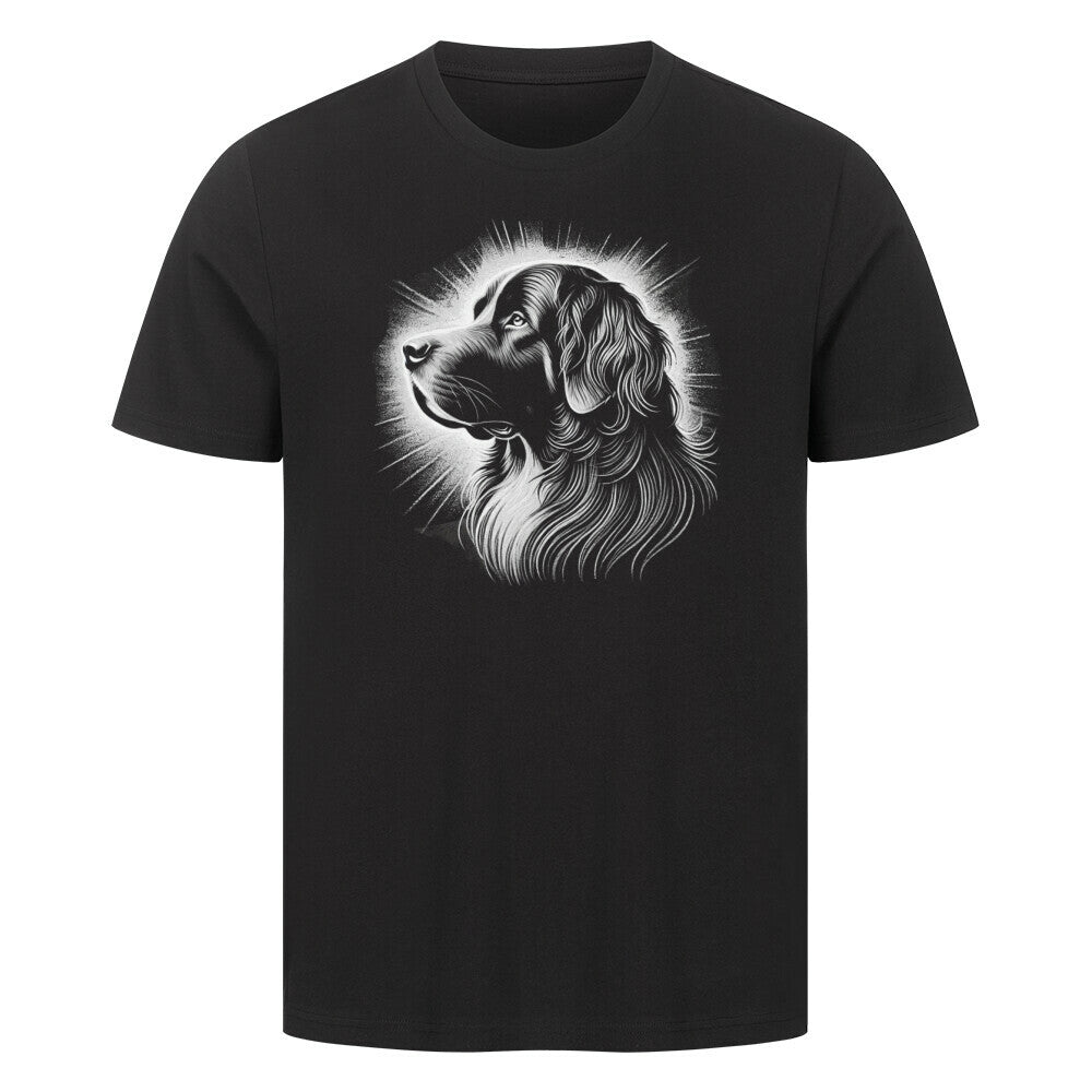 Premium T-Shirt "Hovawart Shine" Schwarz – hunde-shirt.de