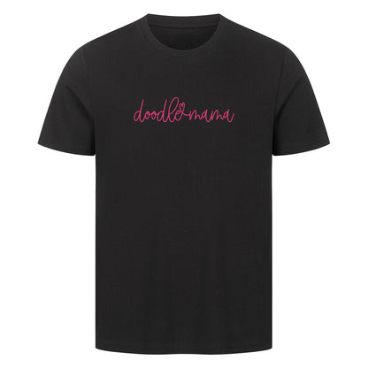 Premium T-Shirt "Labradoodle - Doodlemama" Schwarz – hunde-shirt.de