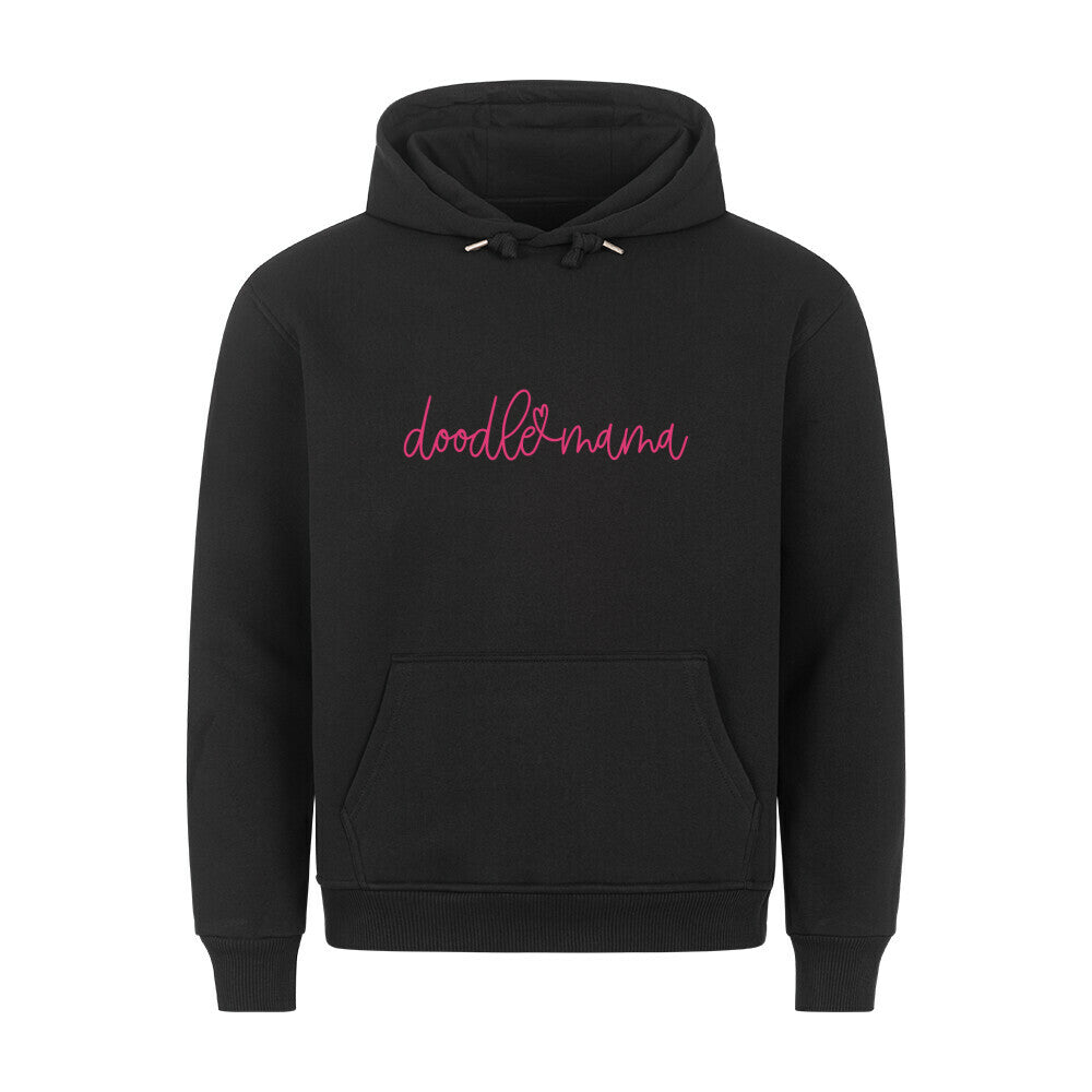 Premium Hoodie "Labradoodle - Doodlemama" Schwarz – hunde-shirt.de