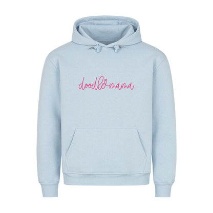 Premium Hoodie "Labradoodle - Doodlemama" Babyblau – hunde-shirt.de