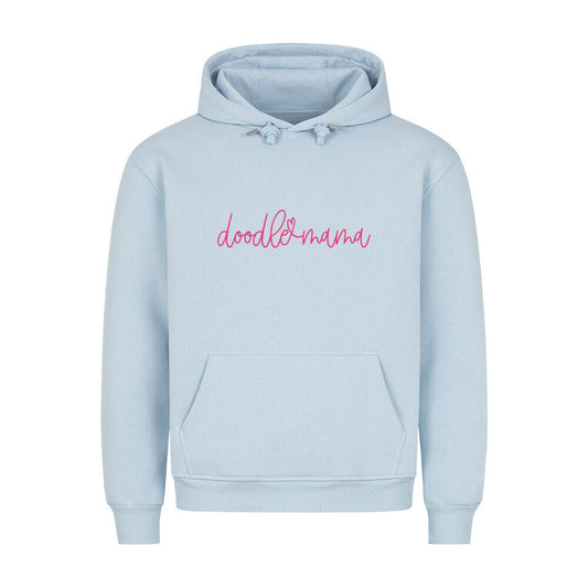 Premium Hoodie "Labradoodle - Doodlemama" Babyblau – hunde-shirt.de