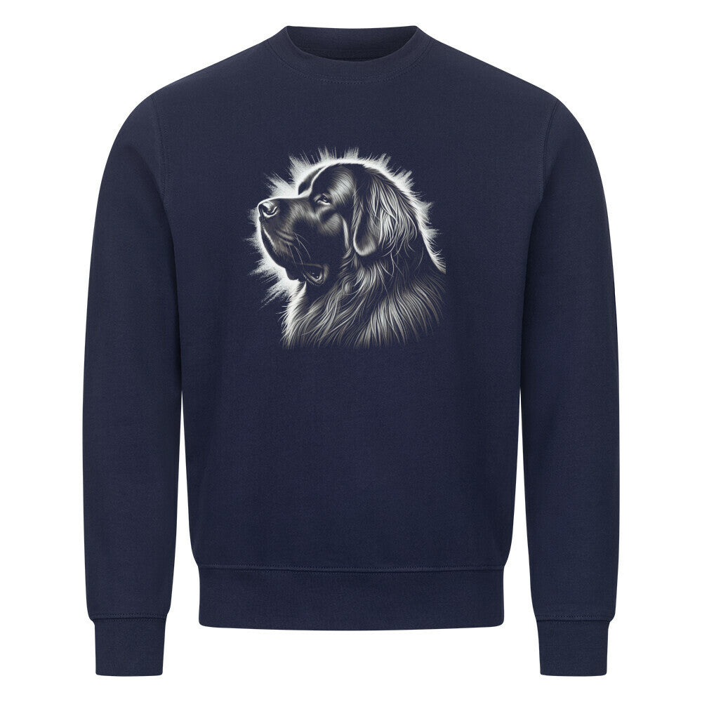 Premium Sweatshirt "Leonberger - Shine" Navy Blue – hunde-shirt.de