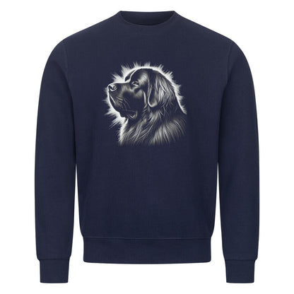 Premium Sweatshirt "Leonberger - Shine" Navy Blue – hunde-shirt.de