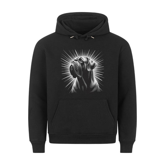 Premium Hoodie "English Mastiff - Shine" Schwarz – hunde-shirt.de