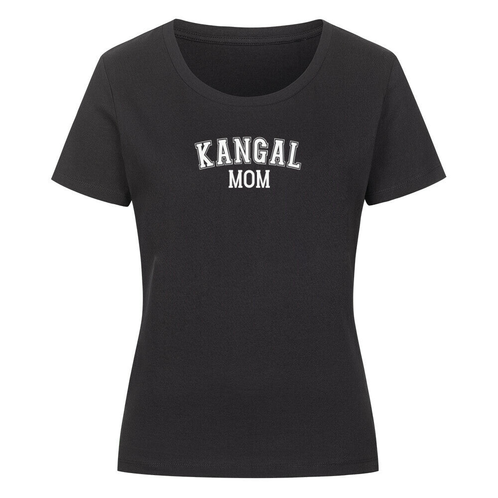 Premium Organic Damen-Shirt "Kangal - MOM" Schwarz – hunde-shirt.de