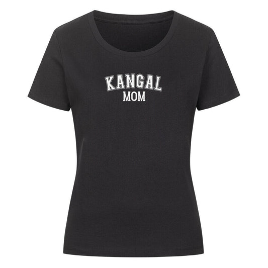 Premium Organic Damen-Shirt "Kangal - MOM" Schwarz – hunde-shirt.de