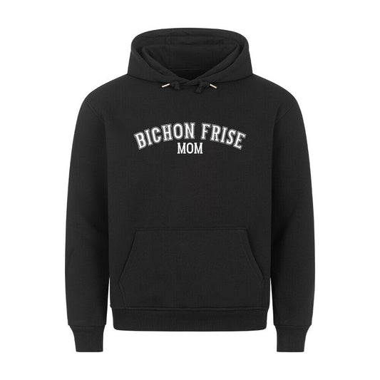 Premium Hoodie "Bichon - MOM" Schwarz – hunde-shirt.de