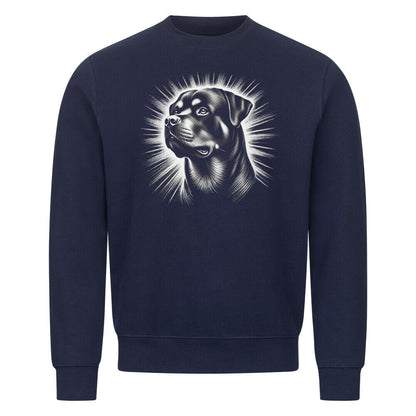 Premium Sweatshirt "Rottweiler - Shine" Navy Blue – hunde-shirt.de