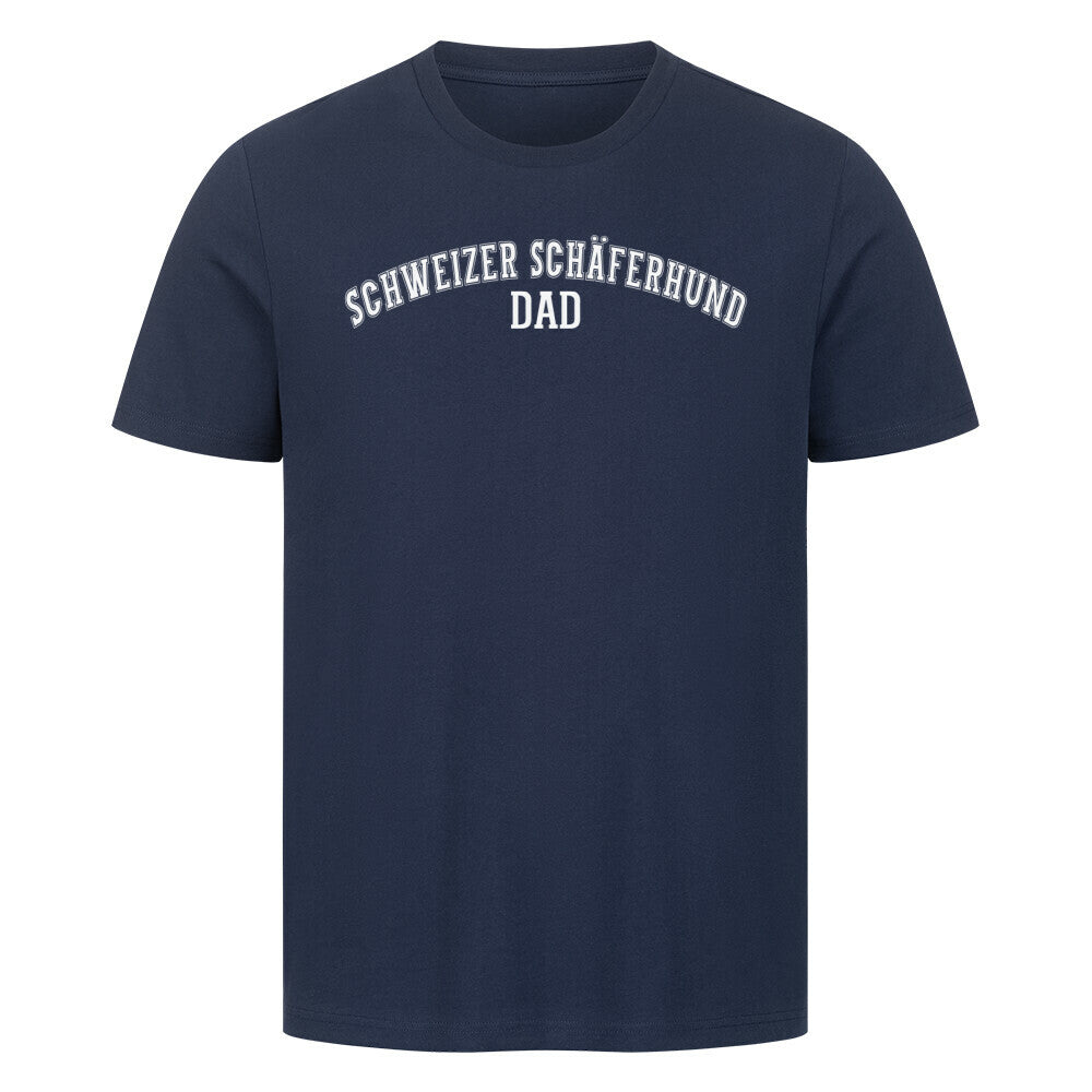 Premium T-Shirt "Schweizer Schäferhund - DAD" French Navy – hunde-shirt.de
