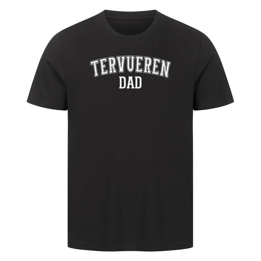 Premium T-Shirt "Tervueren - DAD" Schwarz – hunde-shirt.de