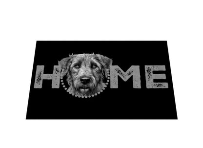 Fußmatte "Irischer Wolfshund - HOME-Edition" – hunde-shirt.de
