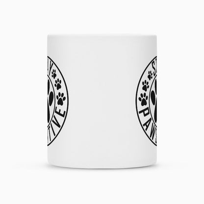Tasse "Stay PAWsitive" – hunde-shirt.de