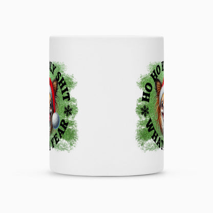 Tasse "Chihuahua Langhaar - HO HO..." – hunde-shirt.de