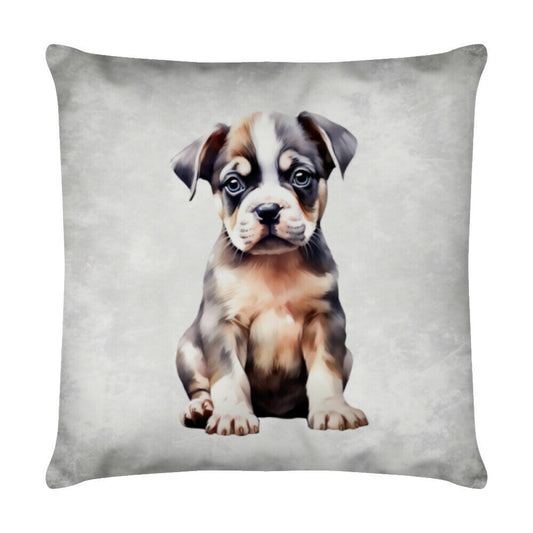 Kissen "OEB - Puppy" Weiß – hunde-shirt.de