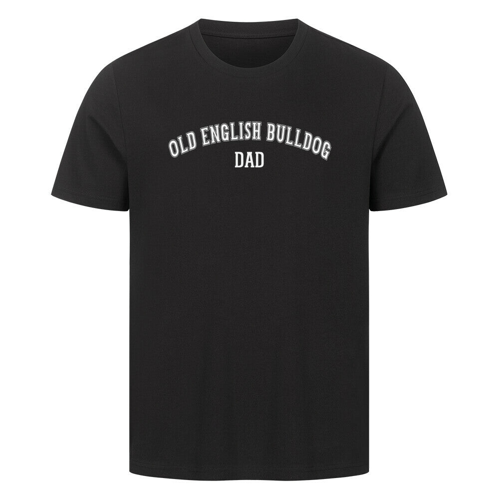 Premium T-Shirt "OEB - DAD" Schwarz – hunde-shirt.de