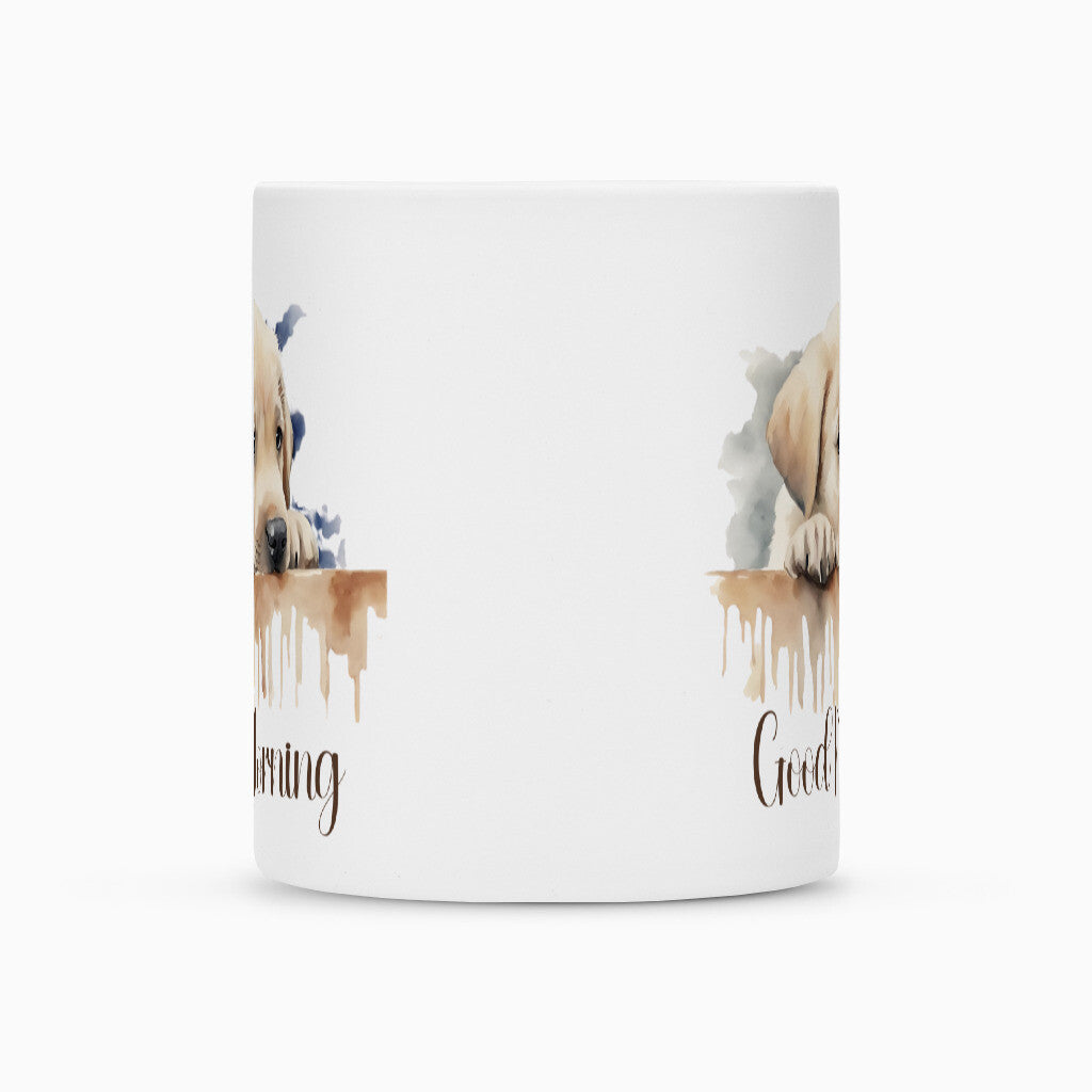 Tasse "Labrador ( hell ) - Good Morning" – hunde-shirt.de